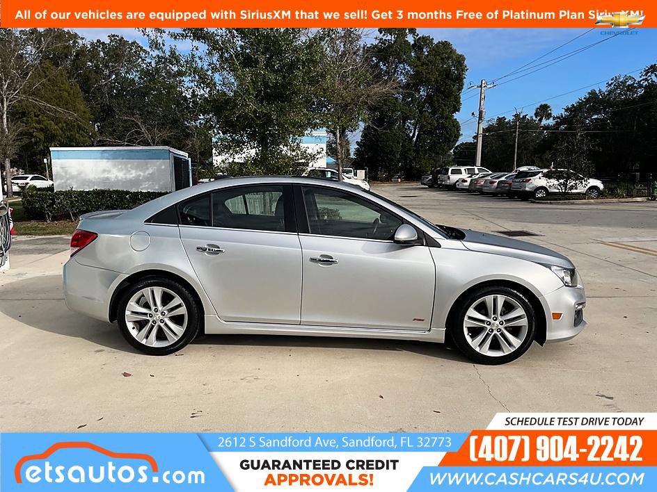 Used 2015 Chevrolet Cruze LTZ w/ Sun, Sound and Sport Package FWD image 4