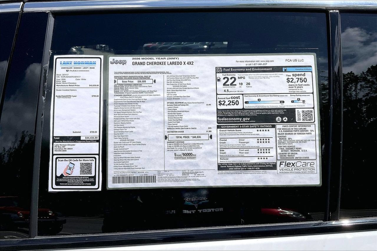 New 2026 Jeep Grand Cherokee Laredo X RWD image 33