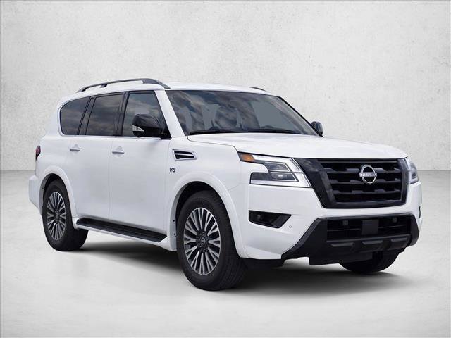 Used 2022 Nissan Armada SL w/ Midnight Edition Package RWD image 3