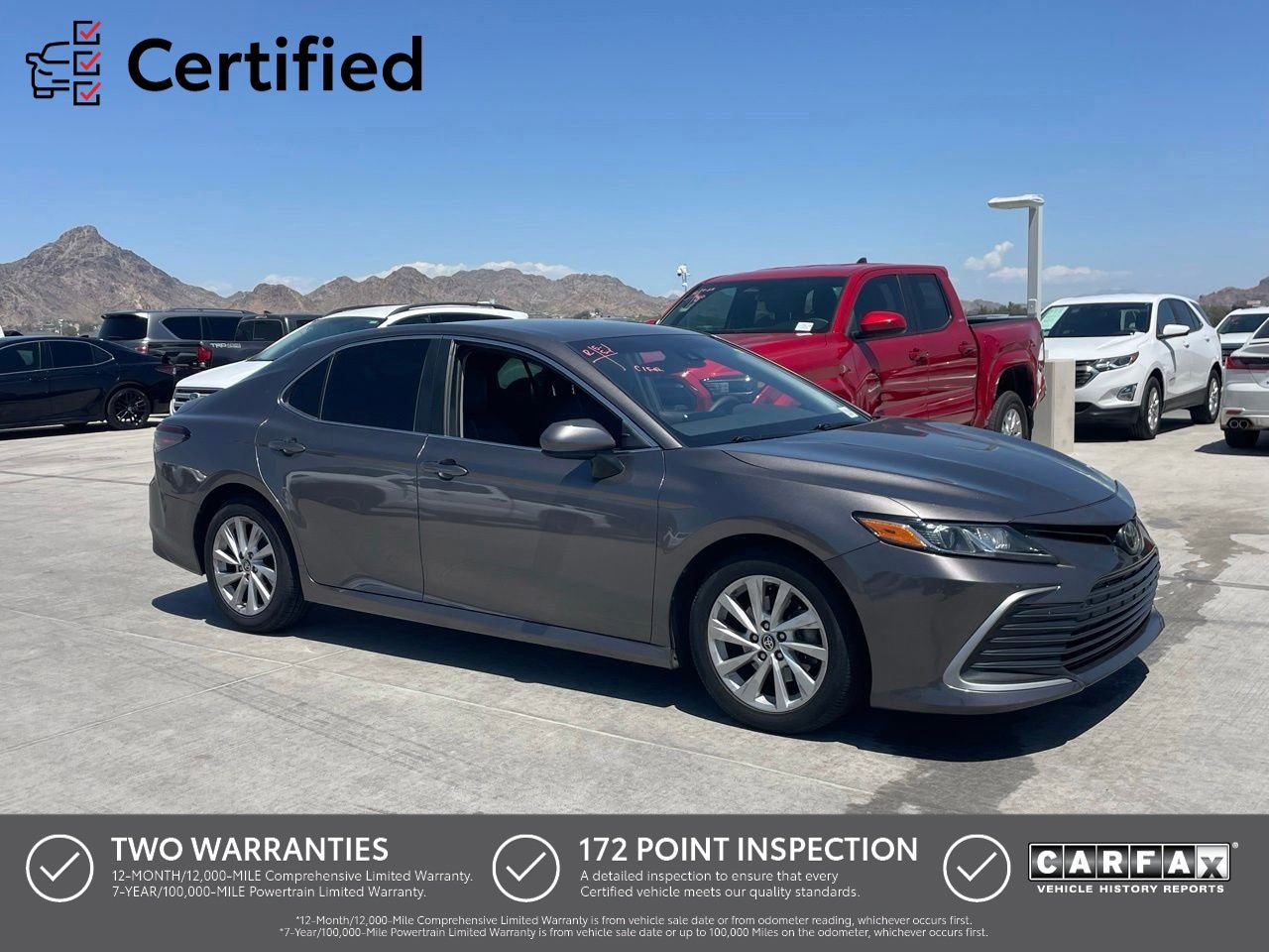Used 2021 Toyota Camry LE w/ Carpet Mat Package (TMS) FWD image 1