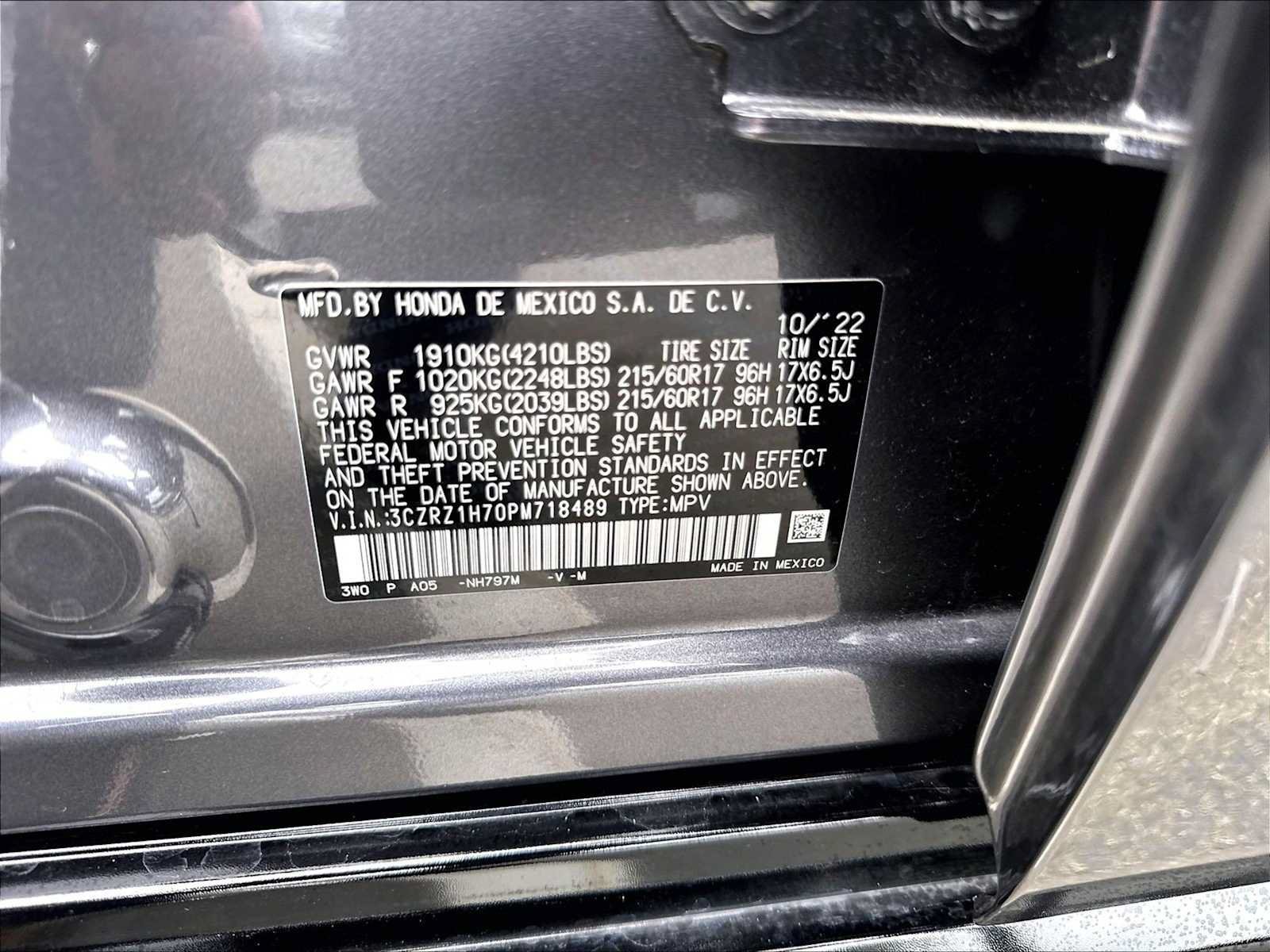 Used 2023 Honda HR-V EX-L image 34