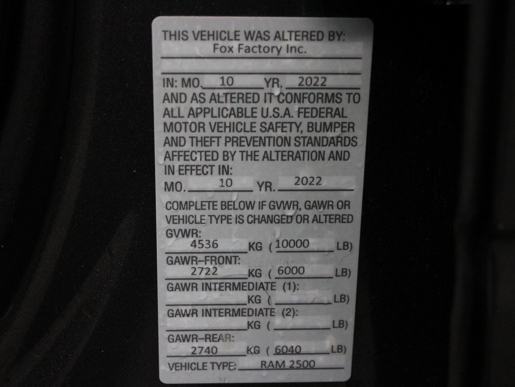 Used 2022 RAM 2500 Laramie image 72