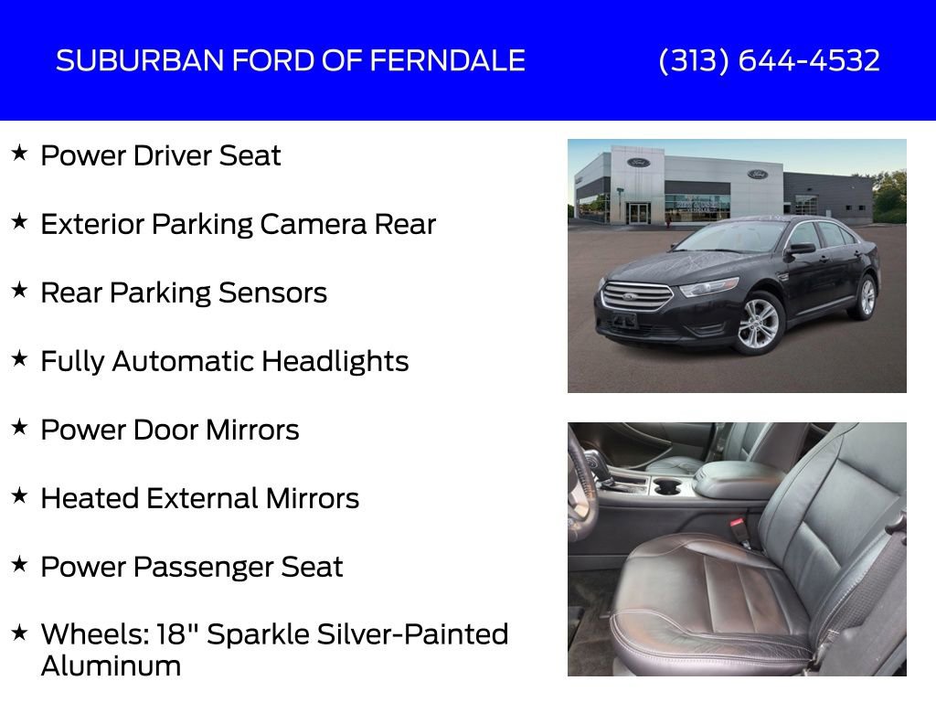 Used 2018 Ford Taurus SEL image 9