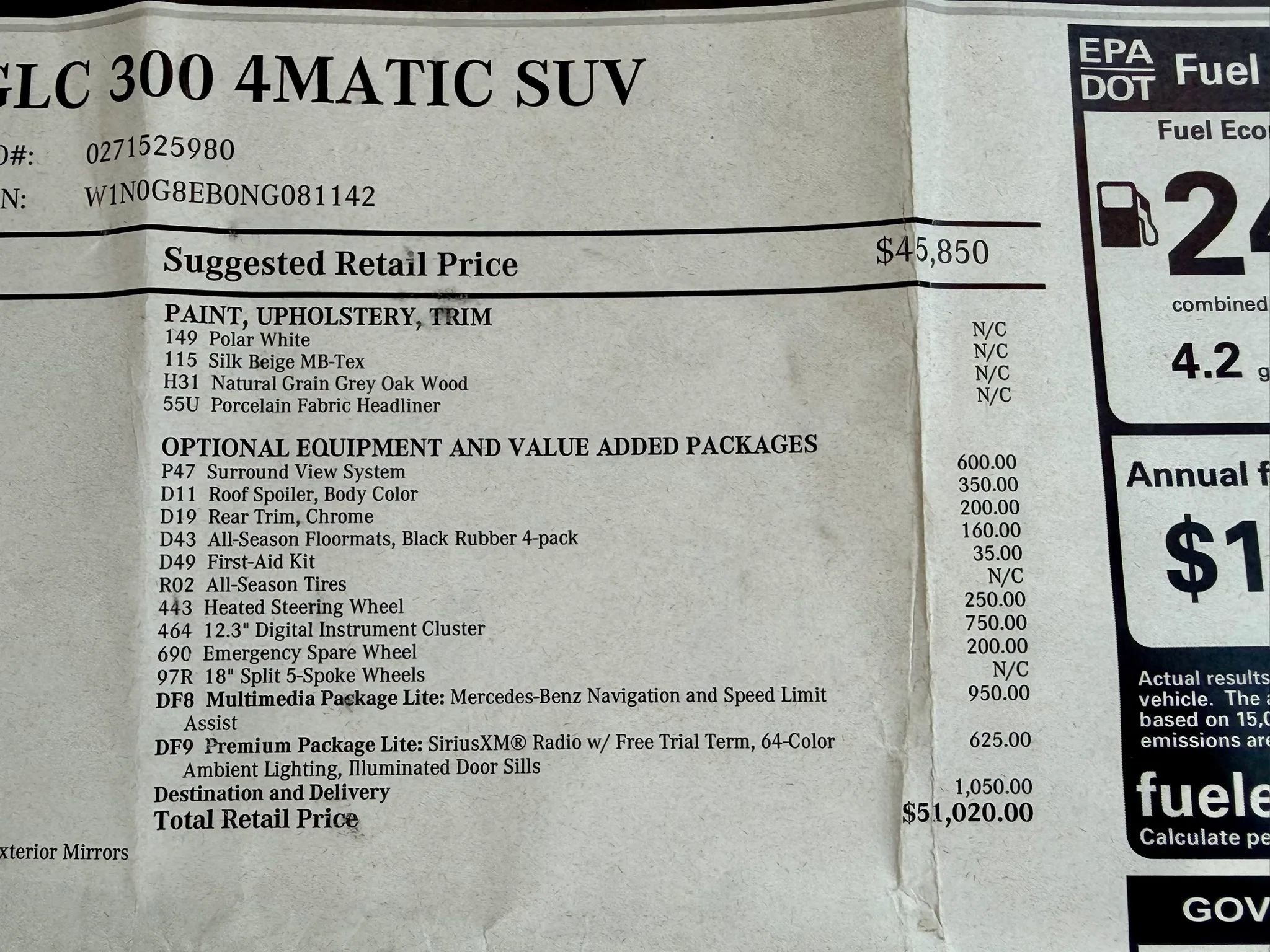 Used 2022 Mercedes-Benz GLC 300 4MATIC w/ Multimedia Package Lite image 43