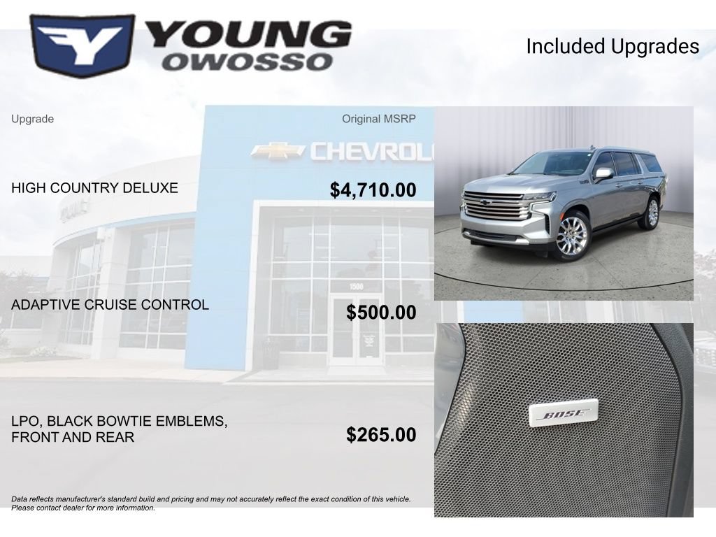 Certified 2023 Chevrolet Suburban High Country AWD/4WD image 4