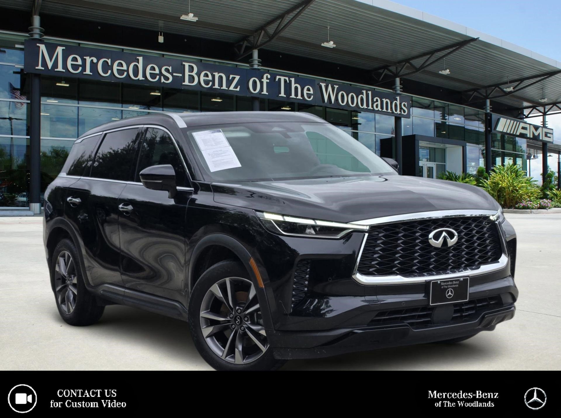 Used 2023 INFINITI QX60 Luxe w/ Cargo Package AWD/4WD video 1