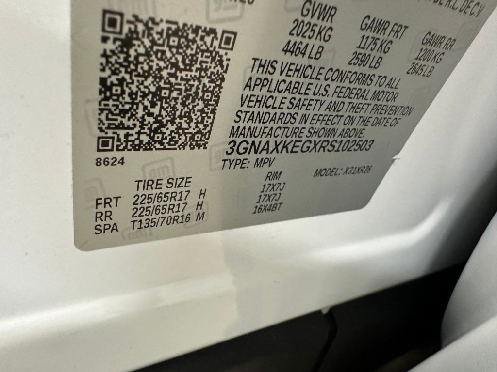 Certified 2024 Chevrolet Equinox LT w/ LPO, Floor Liner Package image 40