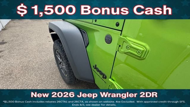 New 2026 Jeep Wrangler Sport AWD/4WD image 14