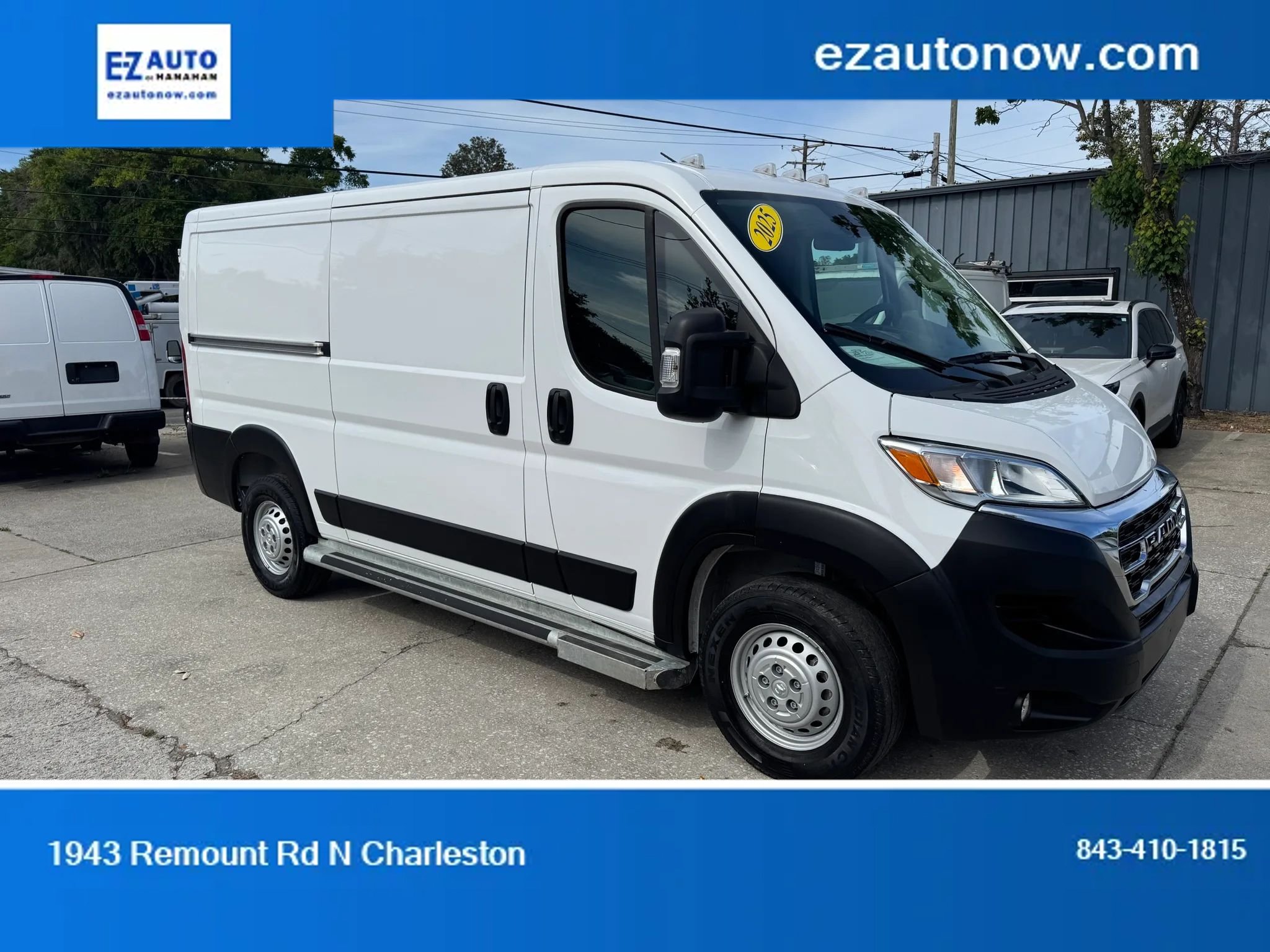 Used 2025 RAM ProMaster 2500 w/ U-Haul Equipment Group FWD image 1