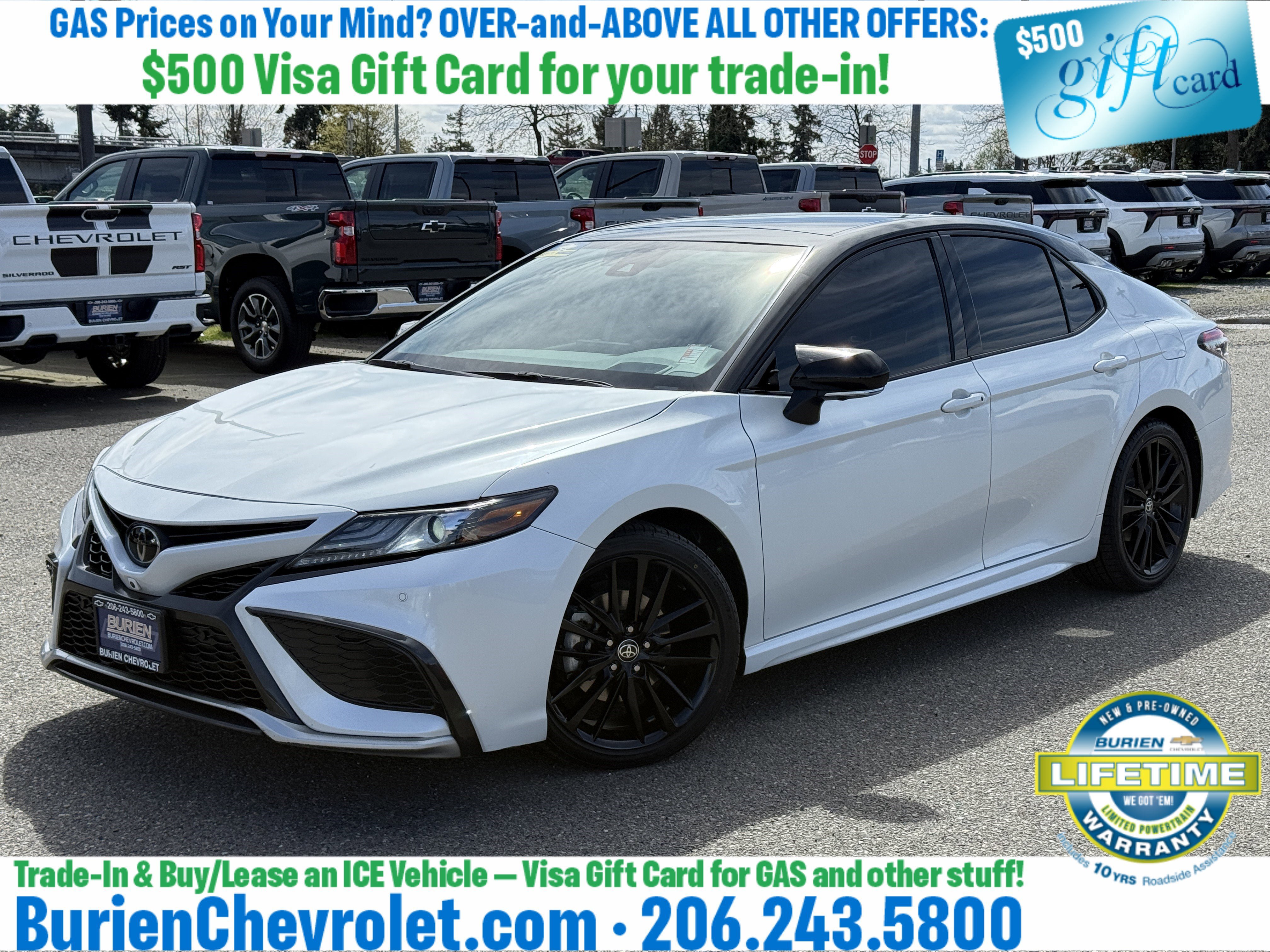 Used 2023 Toyota Camry XSE w/ Navigation Package FWD image 1