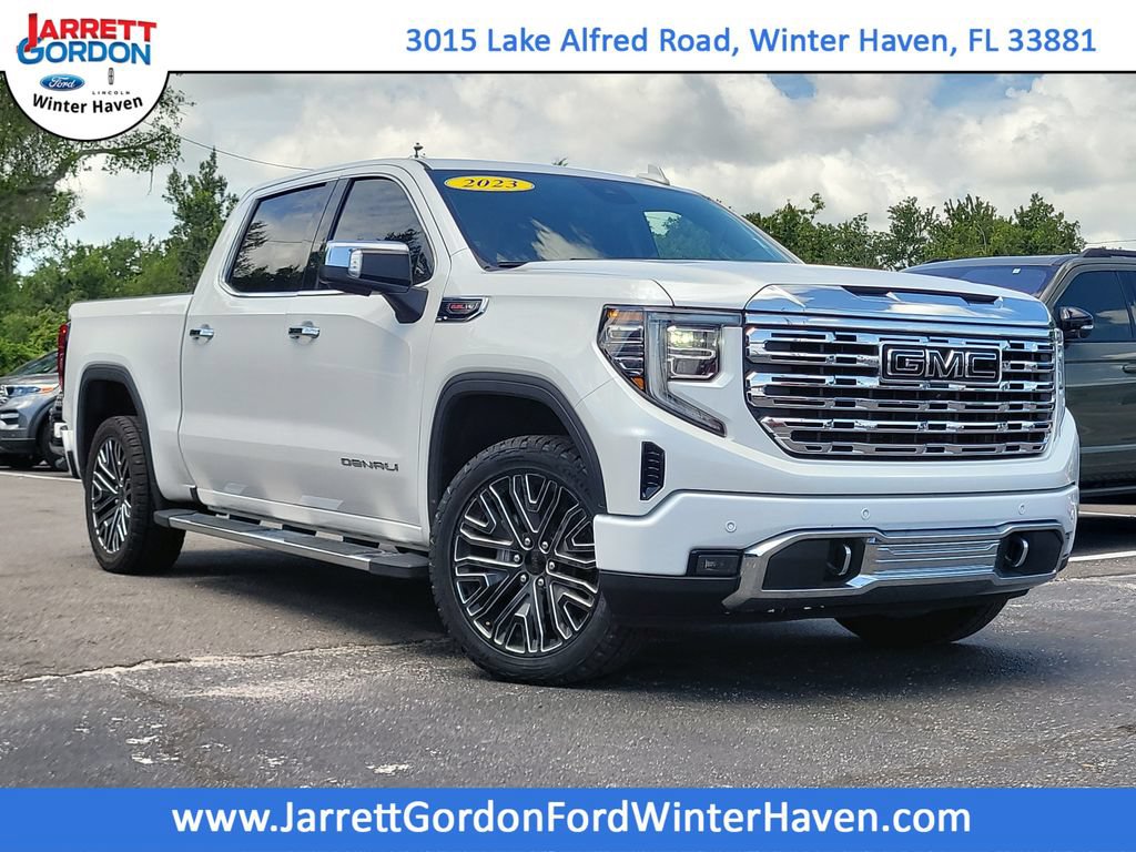 Used 2023 GMC Sierra 1500 Denali w/ Technology Package AWD/4WD 360° Tour