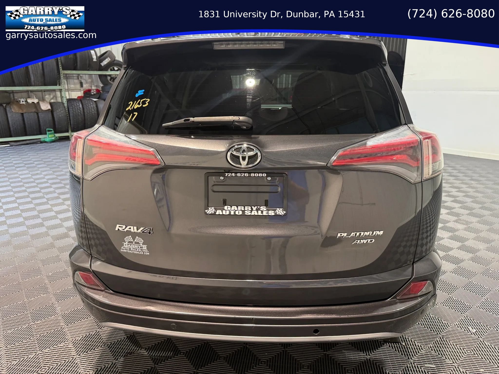 Used 2017 Toyota RAV4 Platinum AWD/4WD image 6