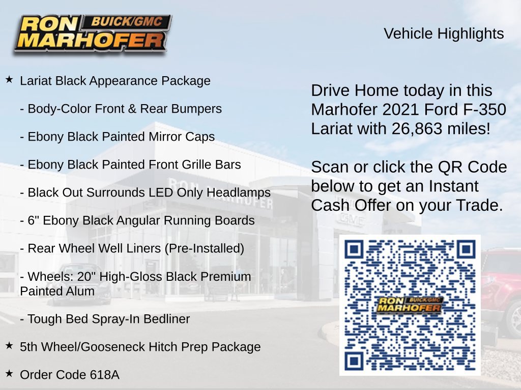 Used 2021 Ford F350 Lariat AWD/4WD image 15