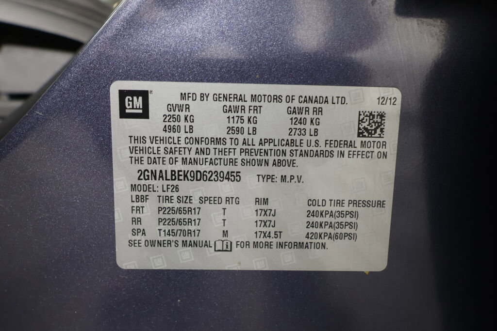 Used 2013 Chevrolet Equinox LS w/ LPO, Protection Package FWD image 38