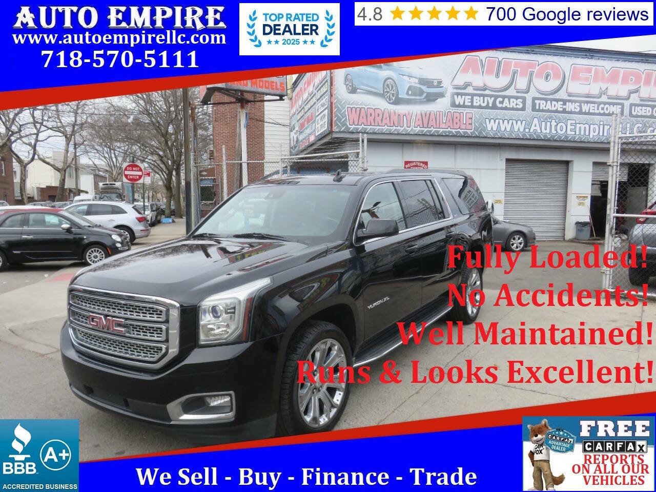 Used 2016 GMC Yukon XL SLT w/ Open Road Package image 1