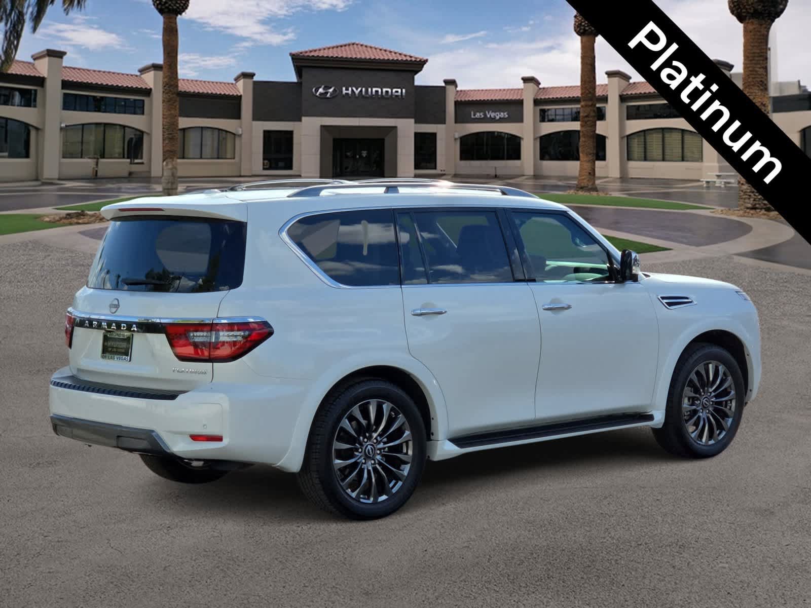 Used 2023 Nissan Armada Platinum w/ Captain's Chairs Package RWD image 8