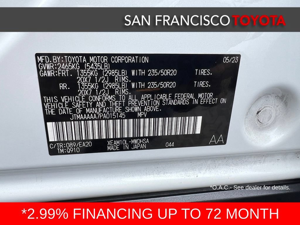 Used 2023 Toyota bZ4X FWD image 40