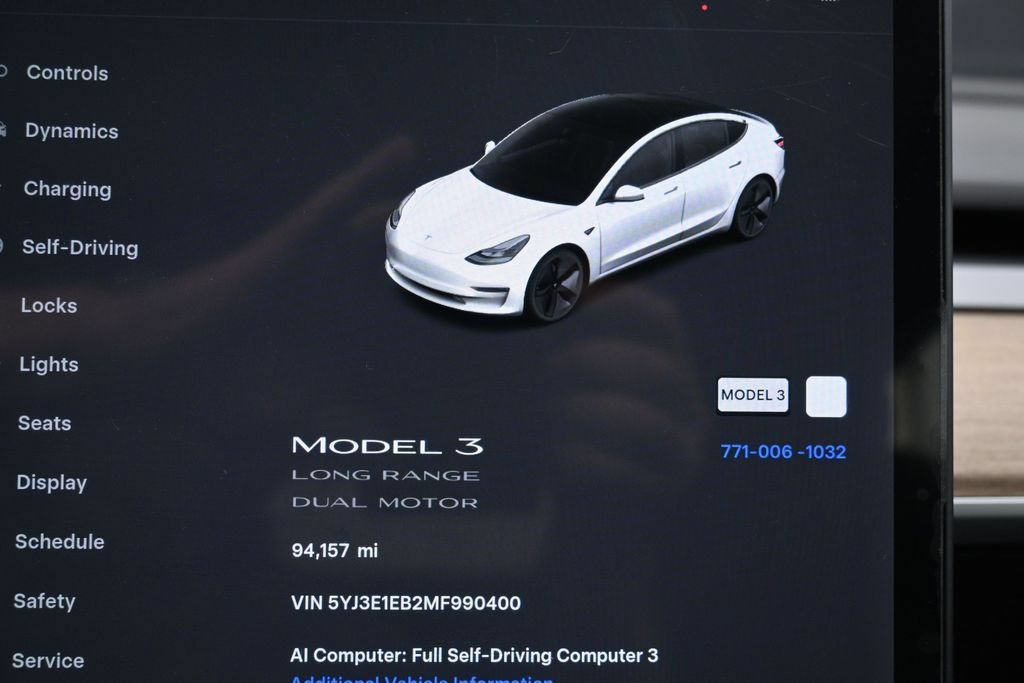 Used 2021 Tesla Model 3 Long Range AWD/4WD image 14