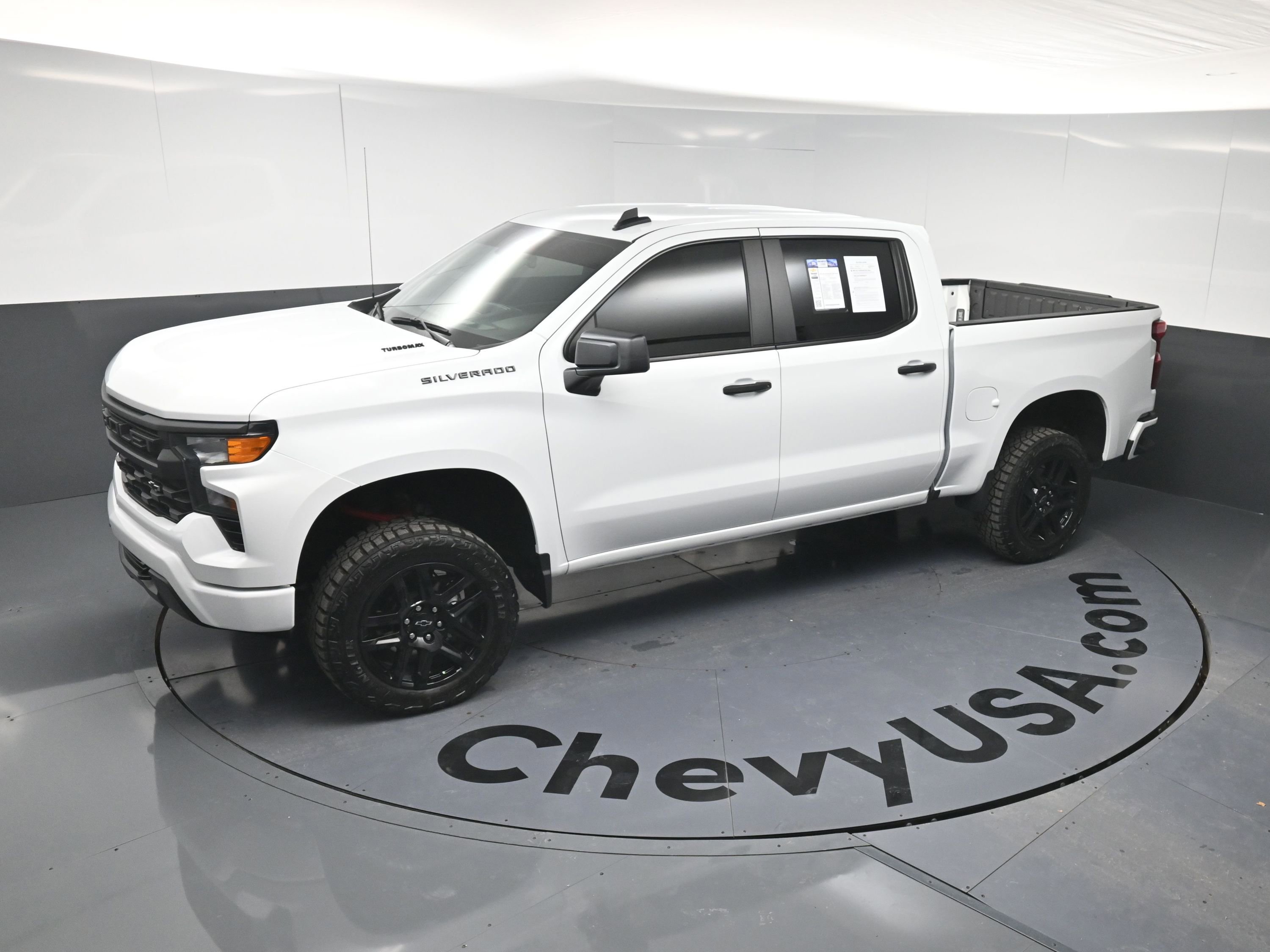 Certified 2025 Chevrolet Silverado 1500 Custom w/ Turbomax Blackout Package image 30