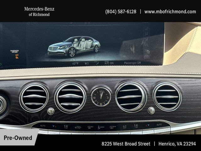 Used 2020 Mercedes-Benz S 560 Sedan w/ AMG Line Exterior image 18