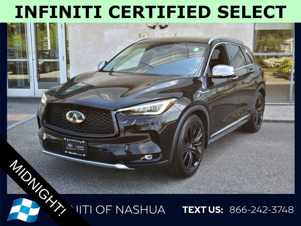 Used 2021 INFINITI QX50 Sensory w/ Accent Package AWD/4WD image 1
