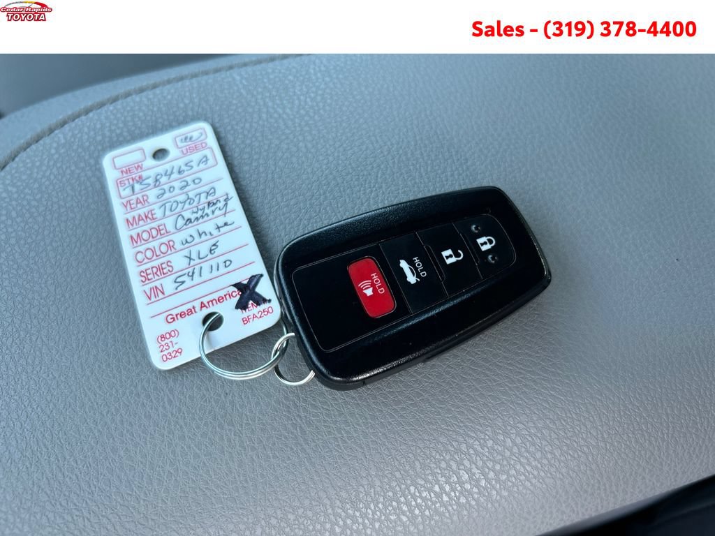 Certified 2020 Toyota Camry XLE FWD image 27