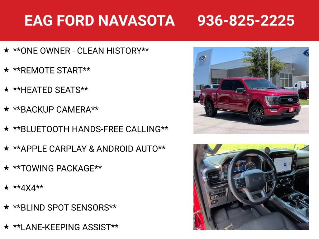 Used 2022 Ford F150 XLT w/ Equipment Group 302A High AWD/4WD image 4