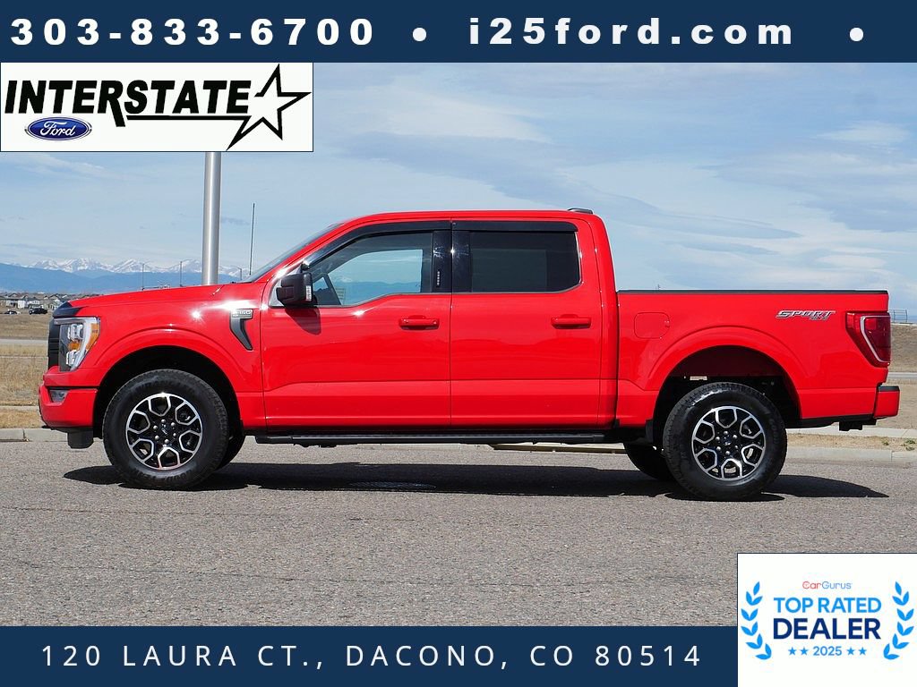 Used 2023 Ford F150 XLT w/ Equipment Group 302A High AWD/4WD image 2