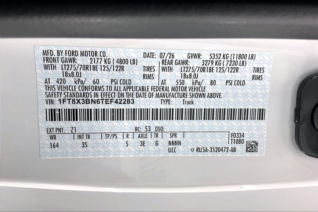 New 2026 Ford F350 XLT w/ FX4 Off-Road Package AWD/4WD image 14