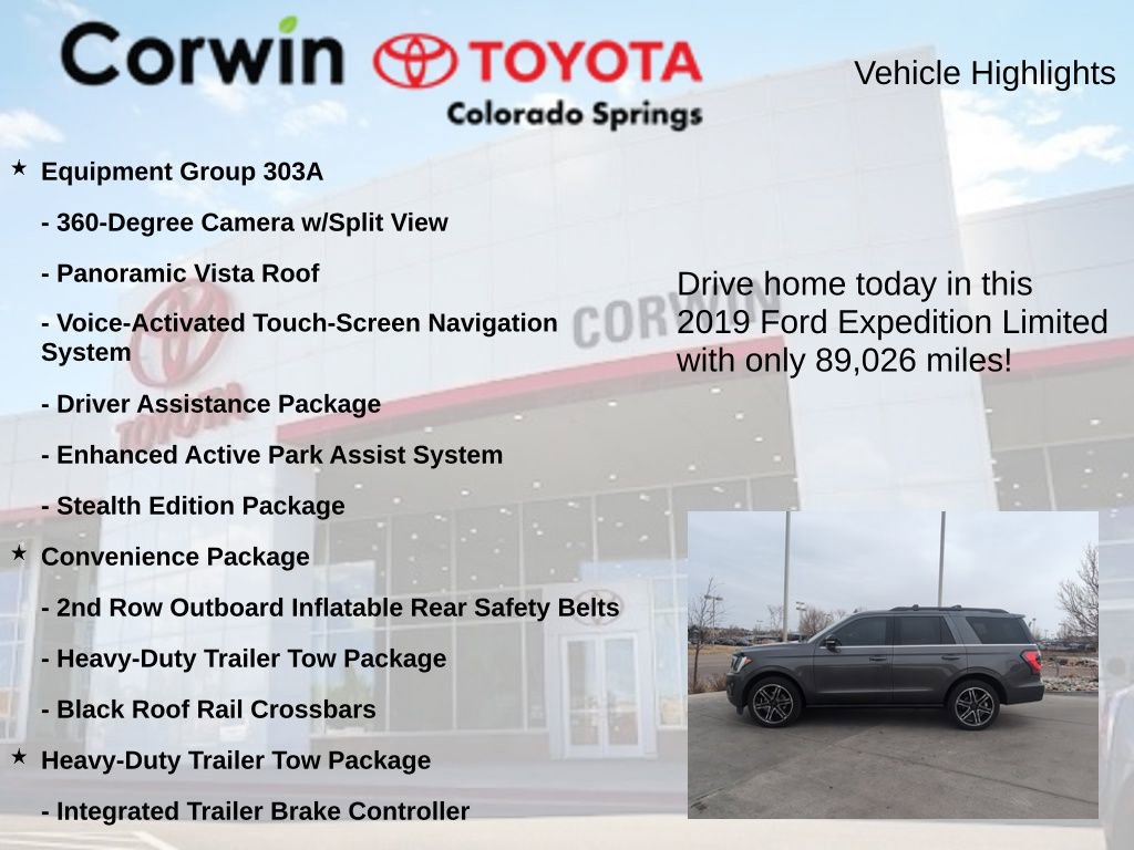 Used 2019 Ford Expedition Limited w/ Equipment Group 303A image 7