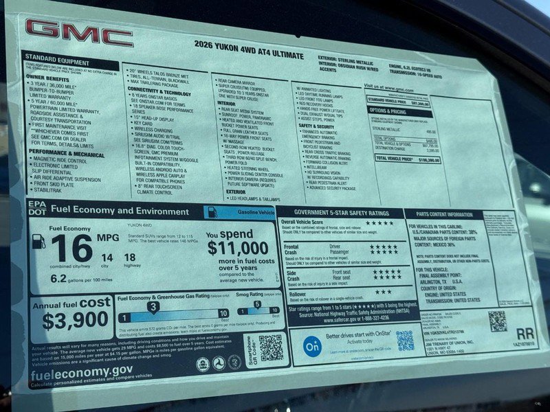 New 2026 GMC Yukon AT4 Ultimate image 45