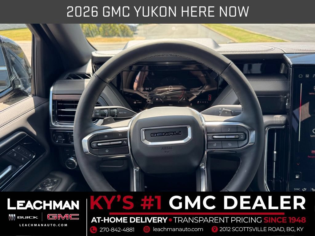 New 2026 GMC Yukon XL Denali w/ Sun & Power Step Package AWD/4WD image 20