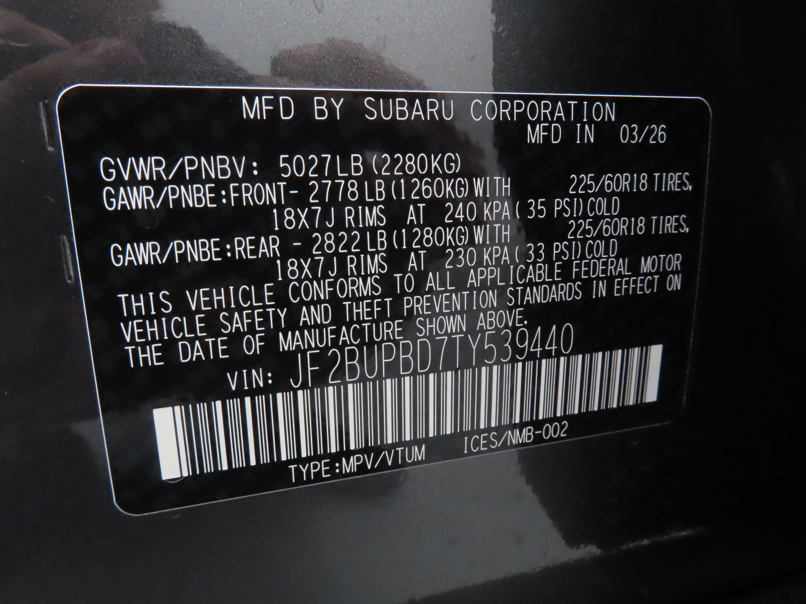 New 2026 Subaru Outback Premium AWD/4WD image 28