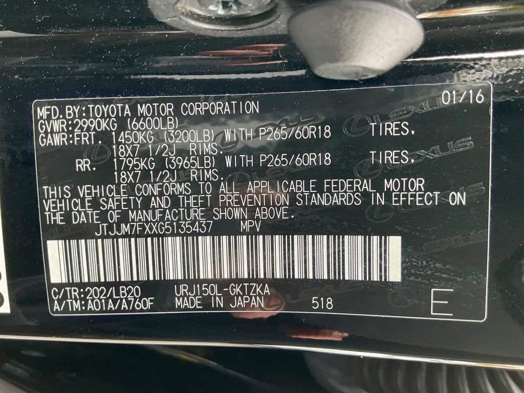 Used 2016 Lexus GX 460 Luxury AWD/4WD image 23