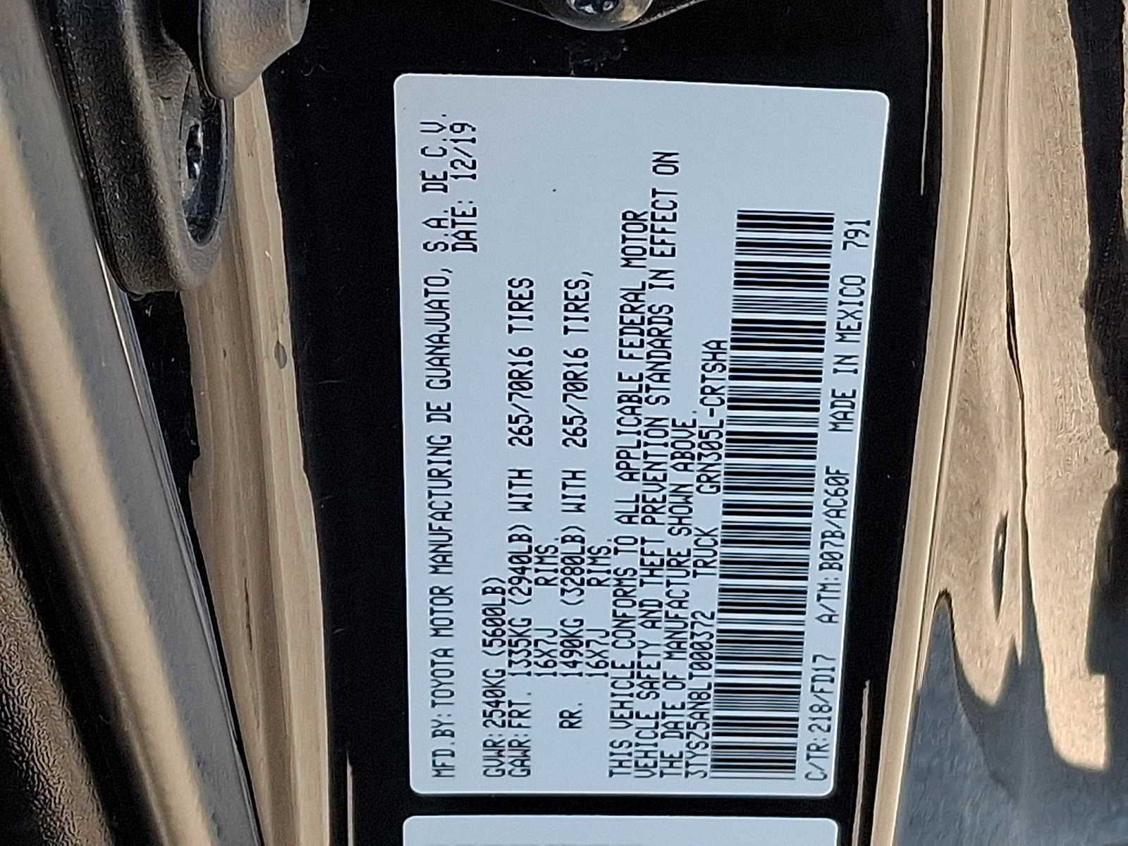 Certified 2020 Toyota Tacoma TRD Off-Road image 29