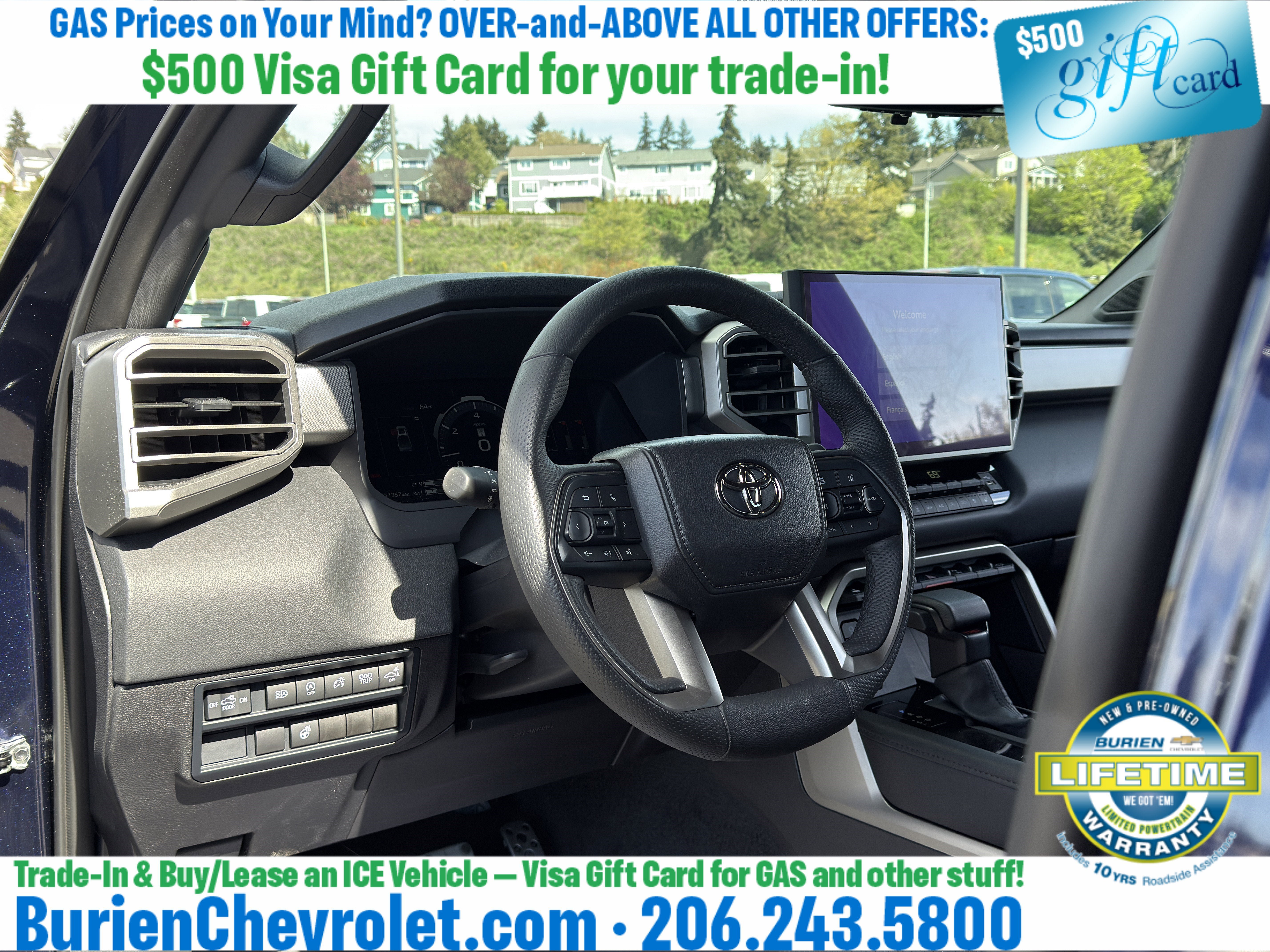 Used 2025 Toyota Tundra Limited w/ TRD Off-Road Package AWD/4WD image 20