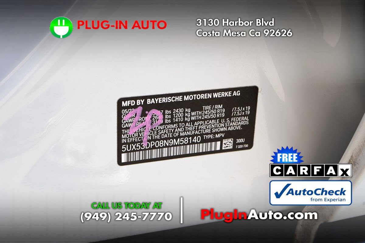 Used 2022 BMW X3 xDrive30i w/ Convenience Package image 9