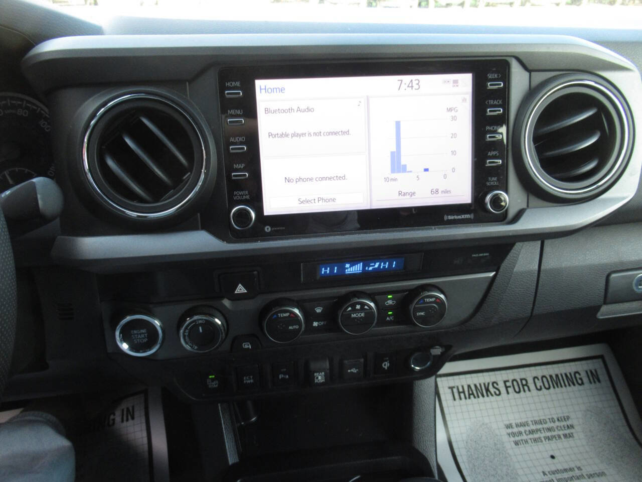 Used 2021 Toyota Tacoma TRD Sport w/ Technology Package AWD/4WD image 24