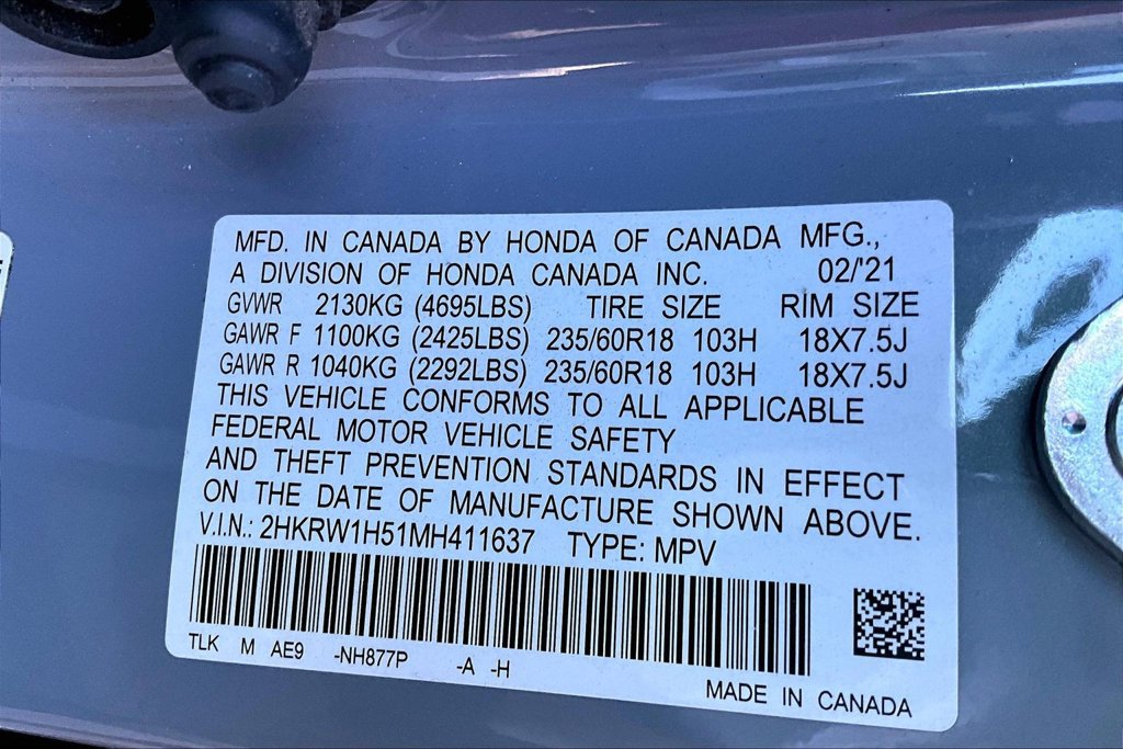 Used 2021 Honda CR-V EX image 16