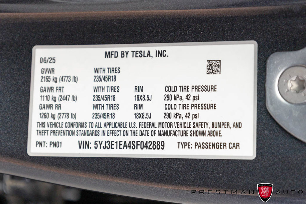 Used 2025 Tesla Model 3 Long Range RWD image 36
