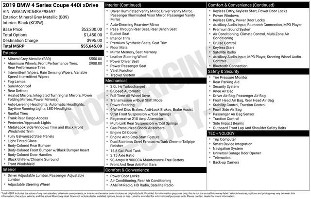 Used 2019 BMW 440i xDrive Coupe image 38