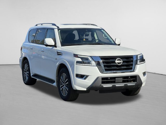 Used 2021 Nissan Armada SL w/ Captain's Chairs Package AWD/4WD image 1