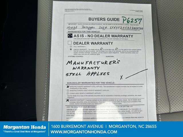 Used 2024 Honda Passport EX-L image 31