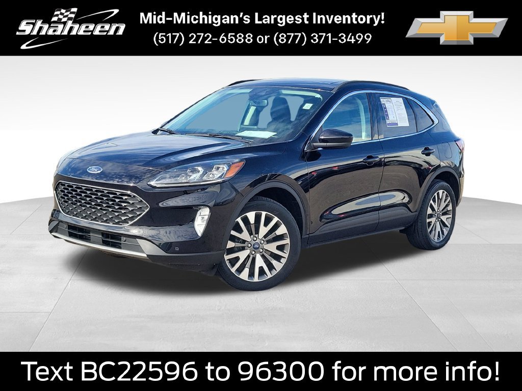 Used 2022 Ford Escape Titanium w/ Class II Trailer Tow Package AWD/4WD 360° Tour