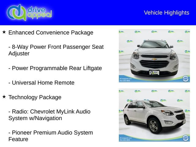 Used 2017 Chevrolet Equinox Premier w/ Enhanced Convenience Package AWD/4WD image 6