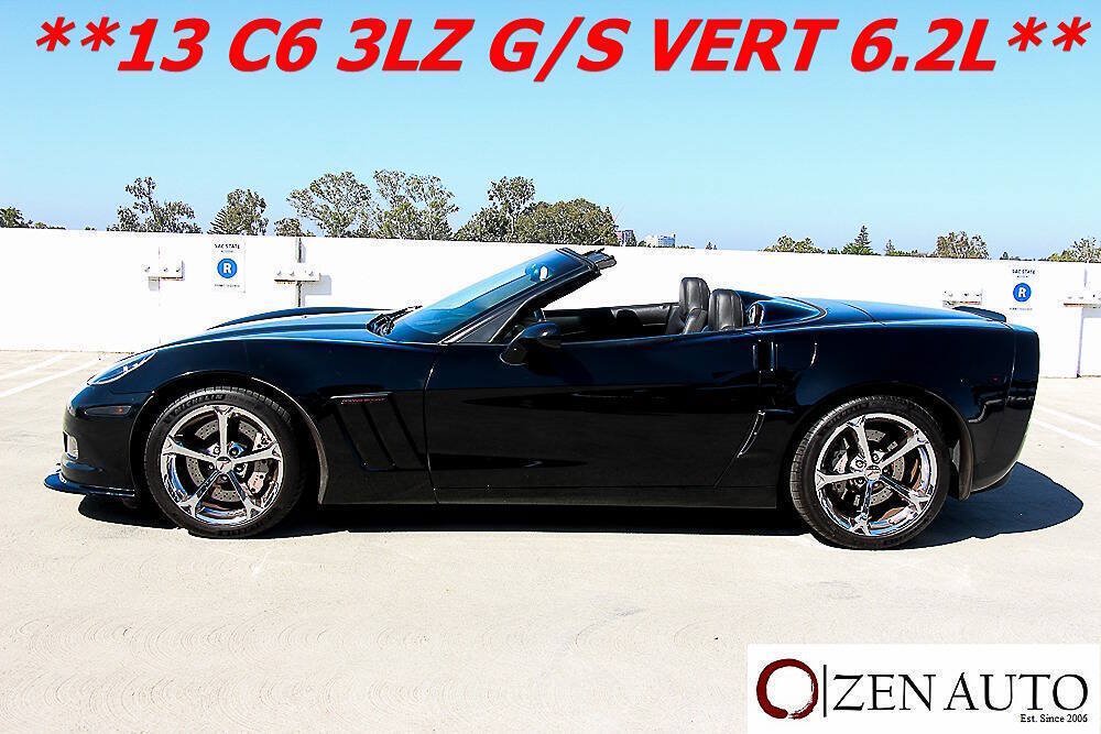 Used 2013 Chevrolet Corvette Grand Sport w/ 3LT Preferred Equipment Group RWD image 4