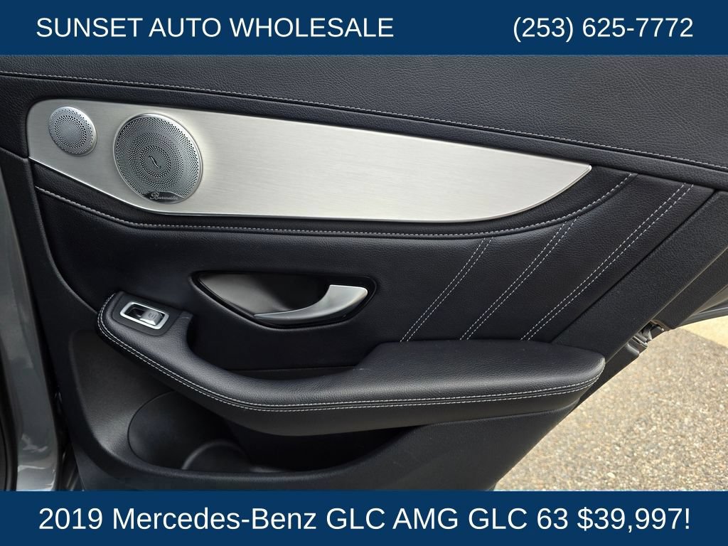 Used 2019 Mercedes-Benz GLC 63 AMG 4MATIC Coupe w/ Parking Assist Package image 30