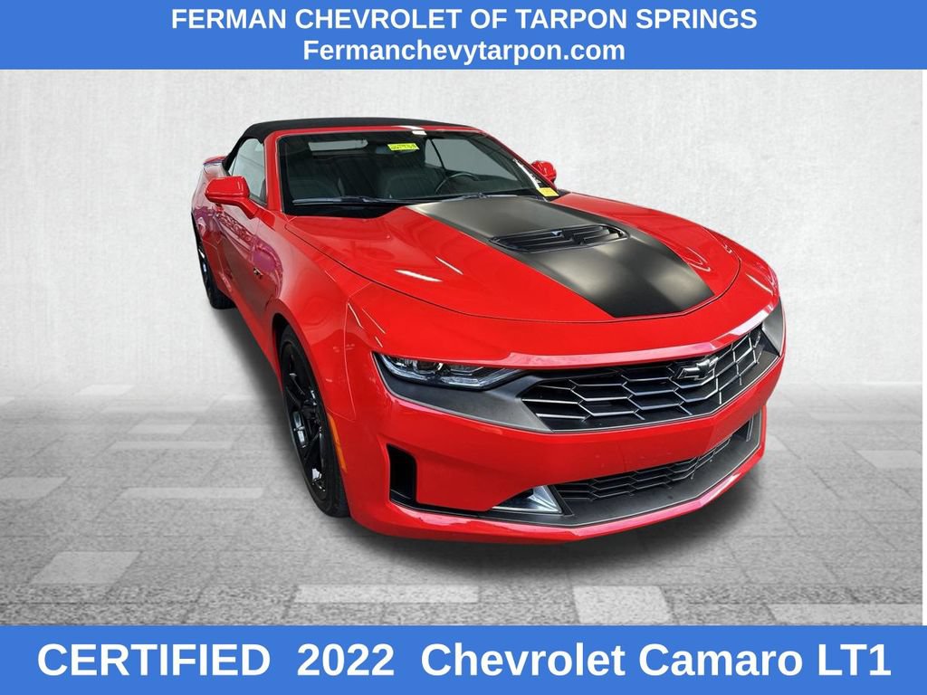 Certified 2022 Chevrolet Camaro LT w/ RS Package RWD image 1