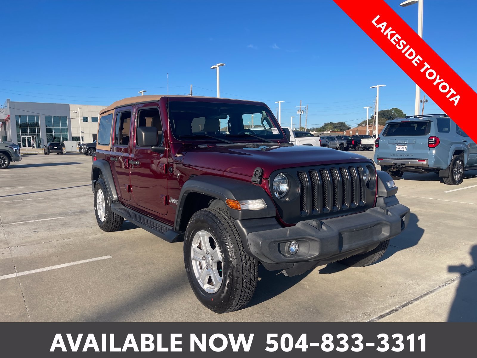 Used 2021 Jeep Wrangler Unlimited Sport AWD/4WD image 7