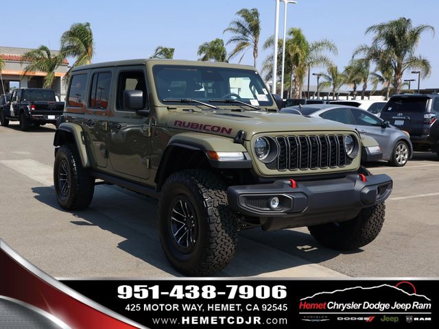 New 2025 Jeep Wrangler Unlimited Rubicon w/ XTREMEE 35" Tire Package